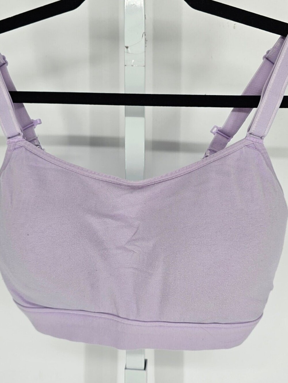 Fruit of the Loom Womens Sz XL Full Coverage T Shirt Bra Light Lavender Purple